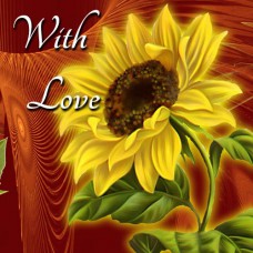 GIFT TAG Love Sunflower